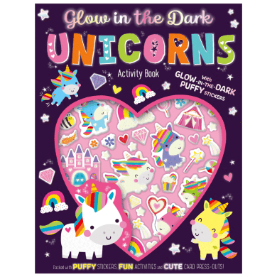 Glow in the Dark Unicorns Activity Book - 1